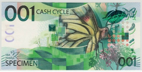 Test note kba 001 - note, cash