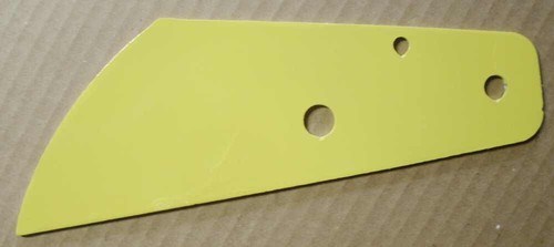 Disc harrow scraper blade - scraper,
